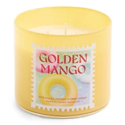 Distant Lands 14oz Golden Mango 3-Wick Scented Jar Candle