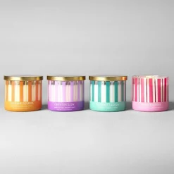 Distant Lands 14oz Island Sunrise 3-Wick Scented Jar Candle