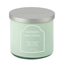 Distant Lands 14oz Modern Magnolia 3-Wick Scented Jar Candle