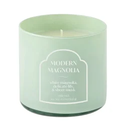Distant Lands 14oz Modern Magnolia 3-Wick Scented Jar Candle