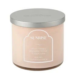Distant Lands 14oz Sunrise 3-Wick Scented Jar Candle