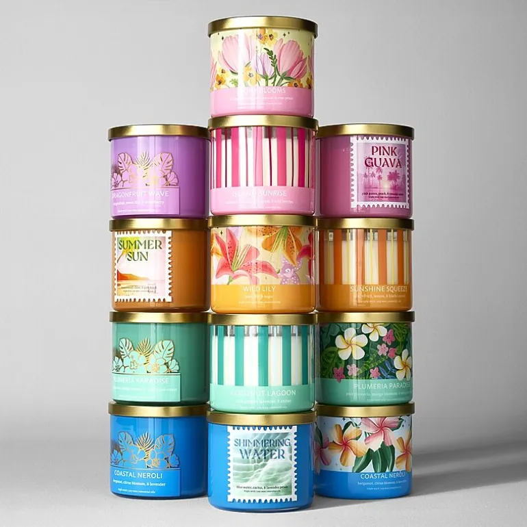 Distant Lands 14oz Sunshine Squeeze 3-Wick Scented Jar Candle