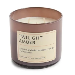 Distant Lands 14oz Twilight Amber 3-Wick Scented Jar Candle