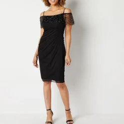 DJ Jaz Sleeveless Embellished Sheath Dress