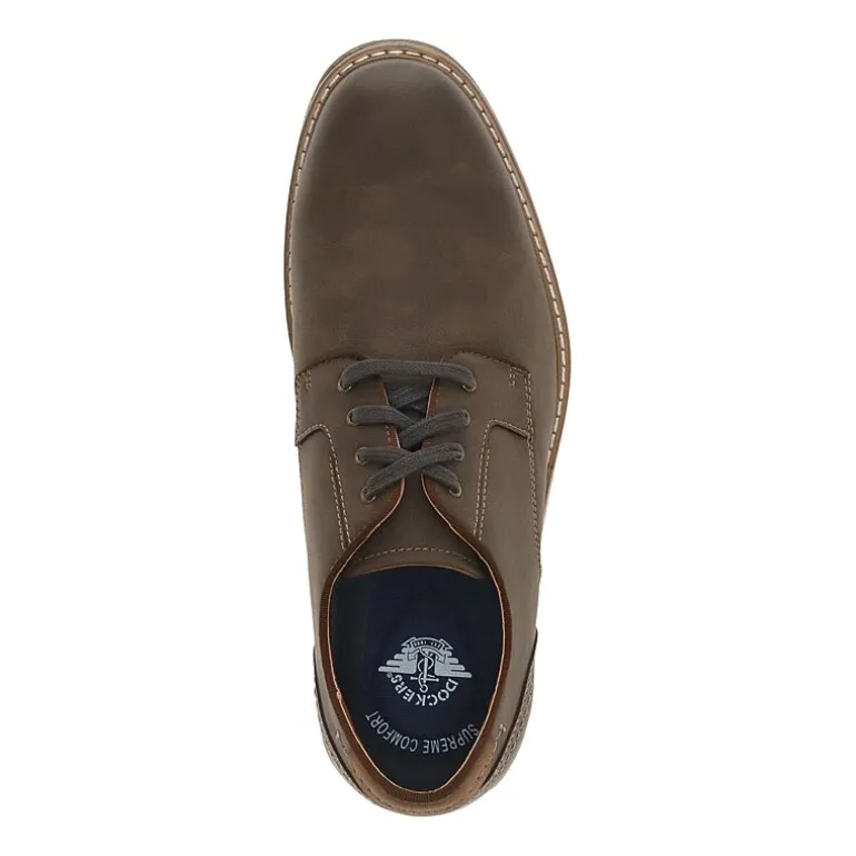 Dockers Dockers Bronson Mens Round Closed Toe Oxford Shoes