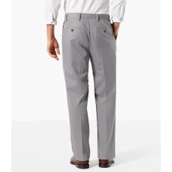 Dockers Easy Khaki With Stretch Mens Comfort Waistband Classic Fit Pleated Pant
