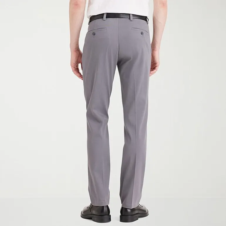 Dockers Easy Khaki With Stretch Mens Straight Fit Flat Front Pant