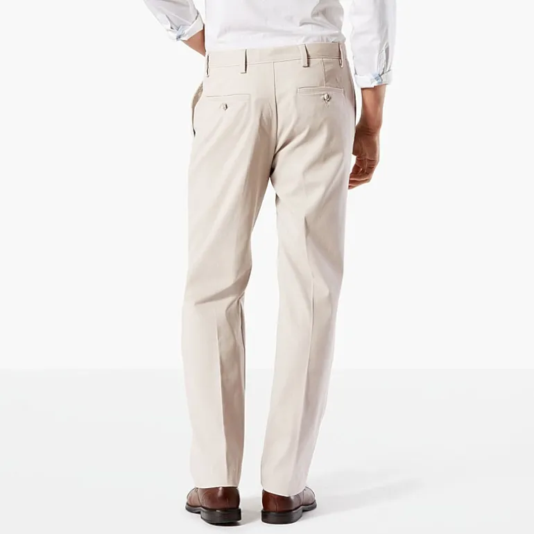 Dockers Easy Khaki With Stretch Mens Classic Fit Big and Tall Flat Front Pant