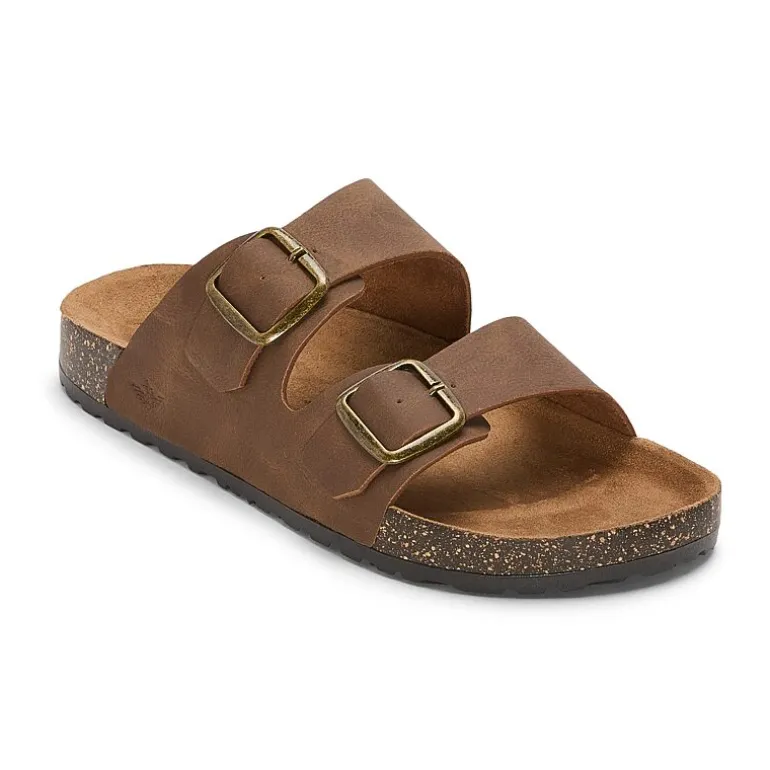 Dockers Mens Adjustable Strap Footbed Sandals