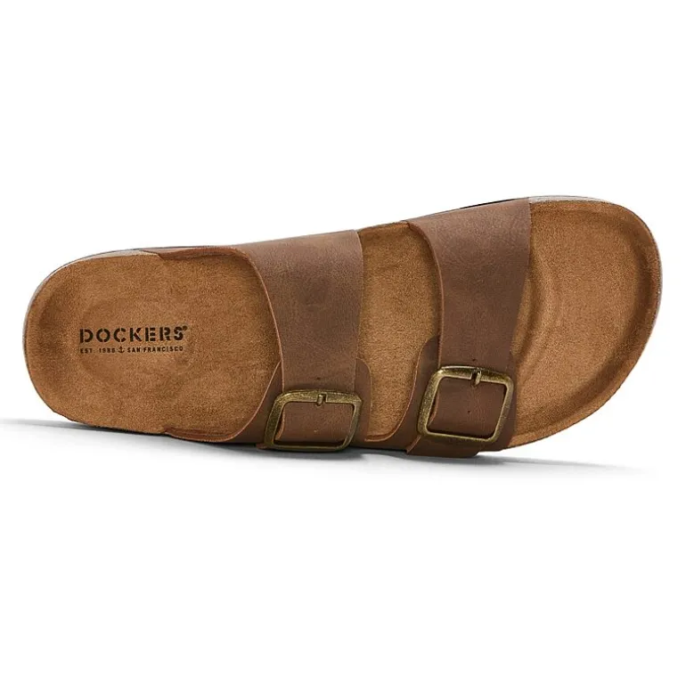 Dockers Mens Adjustable Strap Footbed Sandals