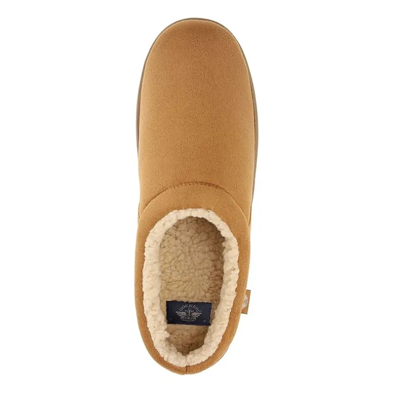 Dockers Mens Memory Foam Clog Slippers