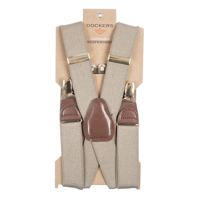 Dockers® Men's Stretch X-Back Suspenders with Adjustable Straps