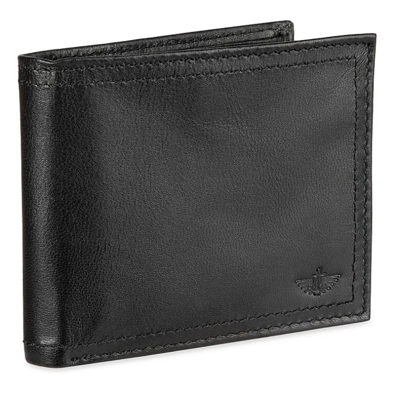 Dockers Rfid Extra Capacity Mens Bifold Wallet