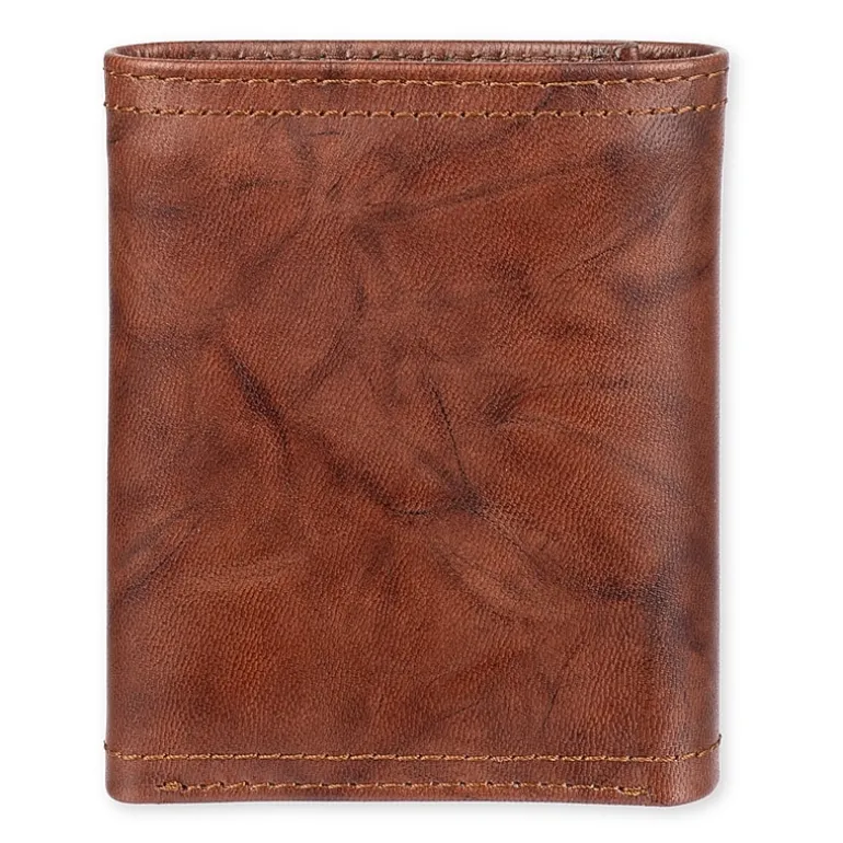 Dockers Rfid Extra Capacity Trifold With Zipper Mens Personalized Trifold Wallet