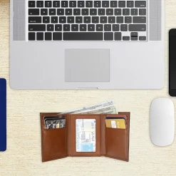 Dockers Rfid Trifold W/ Bill Divider Mens Trifold Wallet