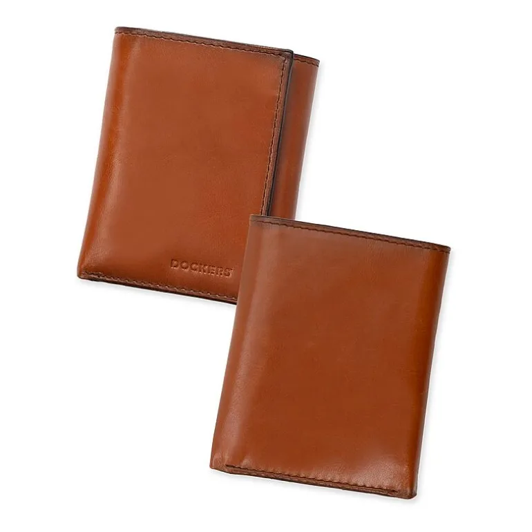 Dockers Rfid Trifold W/ Bill Divider Mens Trifold Wallet