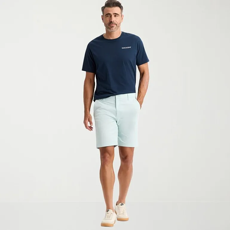 Dockers Ultimate Short With Supreme Flex Mens 9" Stretch Fabric Chino Short