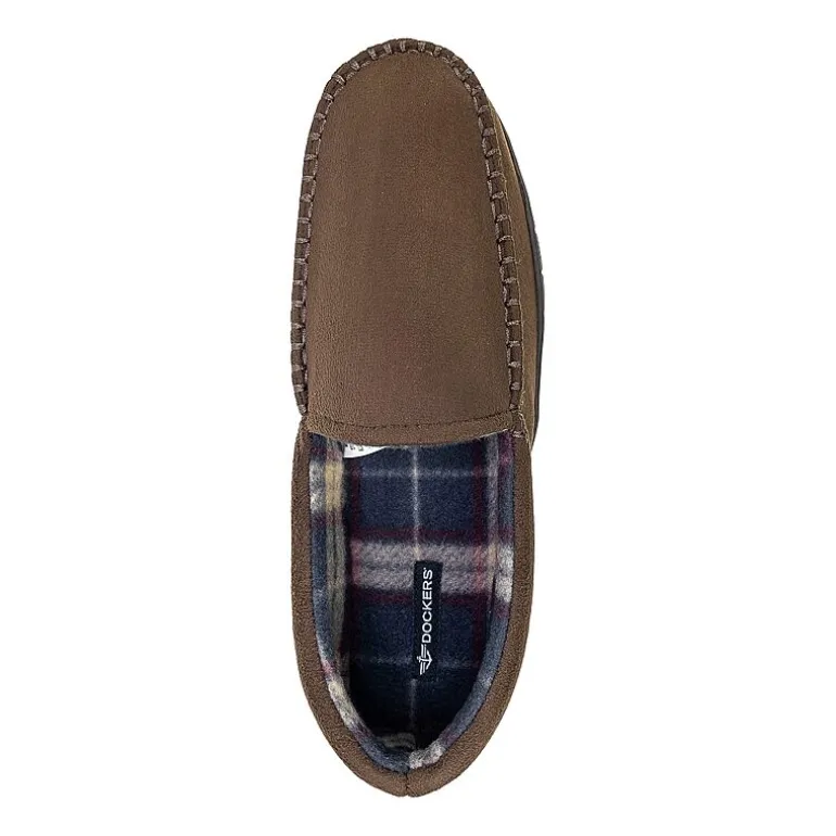 Dockers Venetian With Fleece Lining Mens Moccasin Slippers
