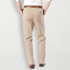 Dockers Workday Khaki With Smart 360 Flex Mens Classic Fit Flat Front Pant
