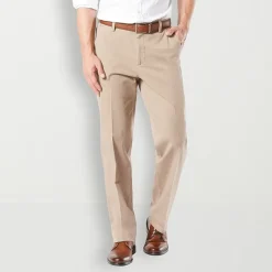 Dockers Workday Khaki With Smart 360 Flex Mens Classic Fit Flat Front Pant