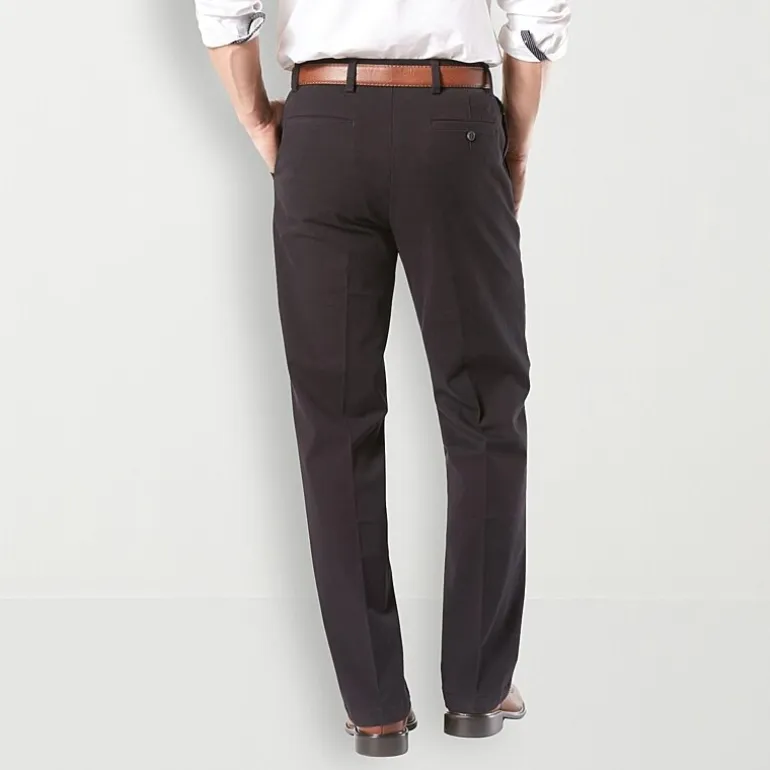 Dockers Workday Khaki With Smart 360 Flex Mens Classic Fit Flat Front Pant
