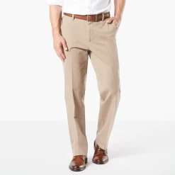 Dockers Workday Khaki With Smart 360 Flex Mens Classic Fit Big and Tall Flat Front Pant