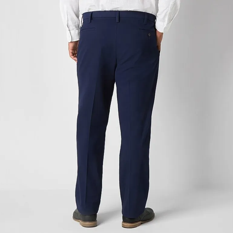Dockers Workday Khaki With Smart 360 Flex Mens Classic Fit Big and Tall Flat Front Pant