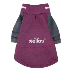 Dog Helios ® 'Eboneflow' Mediumweight 4-Way Stretch Flexible and Breathable Performance Dog Yoga T-Shirt