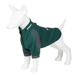 Dog Helios ® 'Eboneflow' Mediumweight 4-Way Stretch Flexible and Breathable Performance Dog Yoga T-Shirt