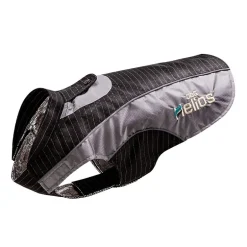 Dog Helios 'Reflecta-Bolt' Sporty Performance Self-Adhesive Closure Waterproof Pet Dog Coat Jacket with Blackshark Technology