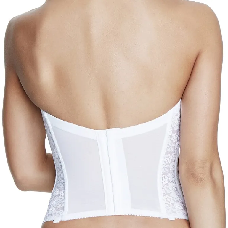 Dominique Annabel Lace Longline Bridal Bustier Bra-7749