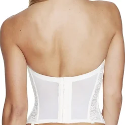 Dominique Annabel Lace Longline Bridal Bustier Bra-7749