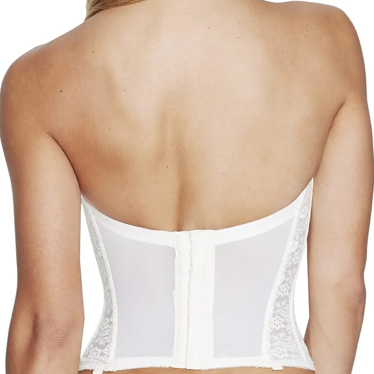 Dominique Annabel Lace Longline Bridal Bustier Bra-7749
