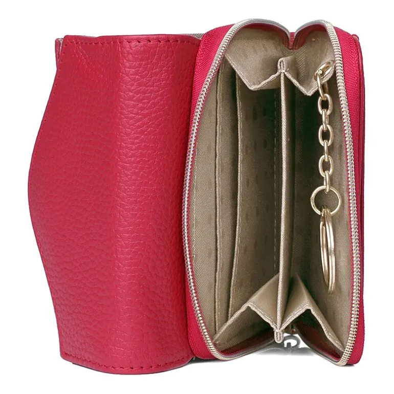 Dopp Accordion Zip French Womens Rfid Blocking Front Pocket Wallet
