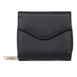 Dopp Accordion Zip French Womens Rfid Blocking Front Pocket Wallet