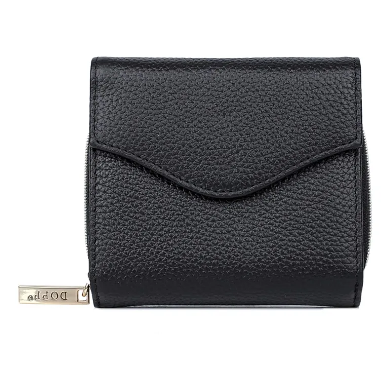Dopp Accordion Zip French Womens Rfid Blocking Front Pocket Wallet