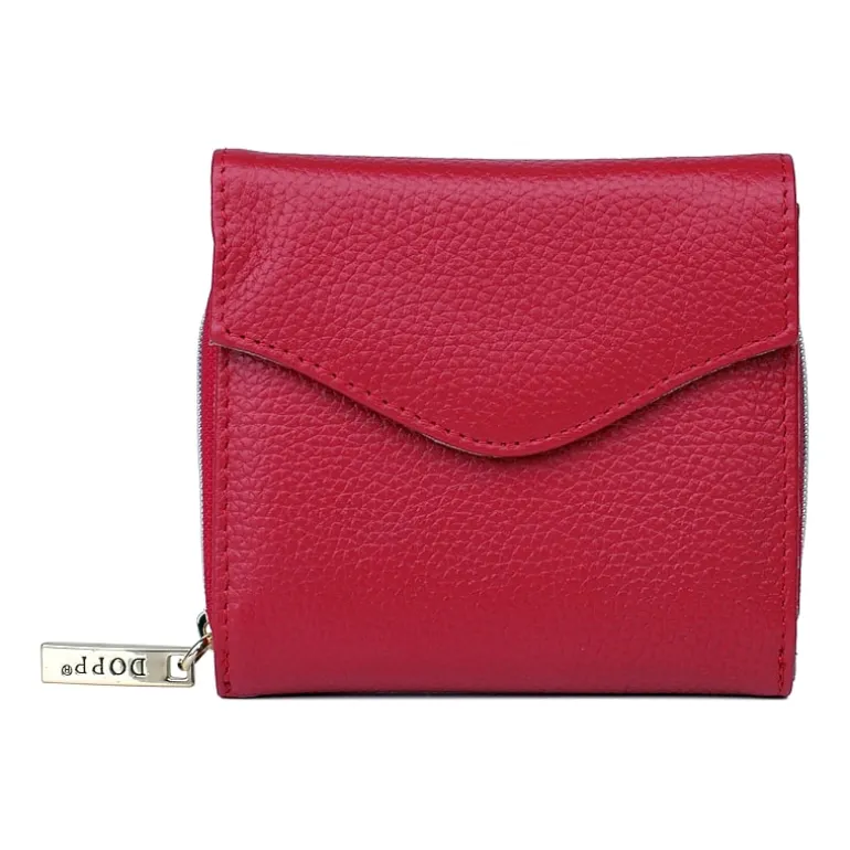 Dopp Accordion Zip French Womens Rfid Blocking Front Pocket Wallet