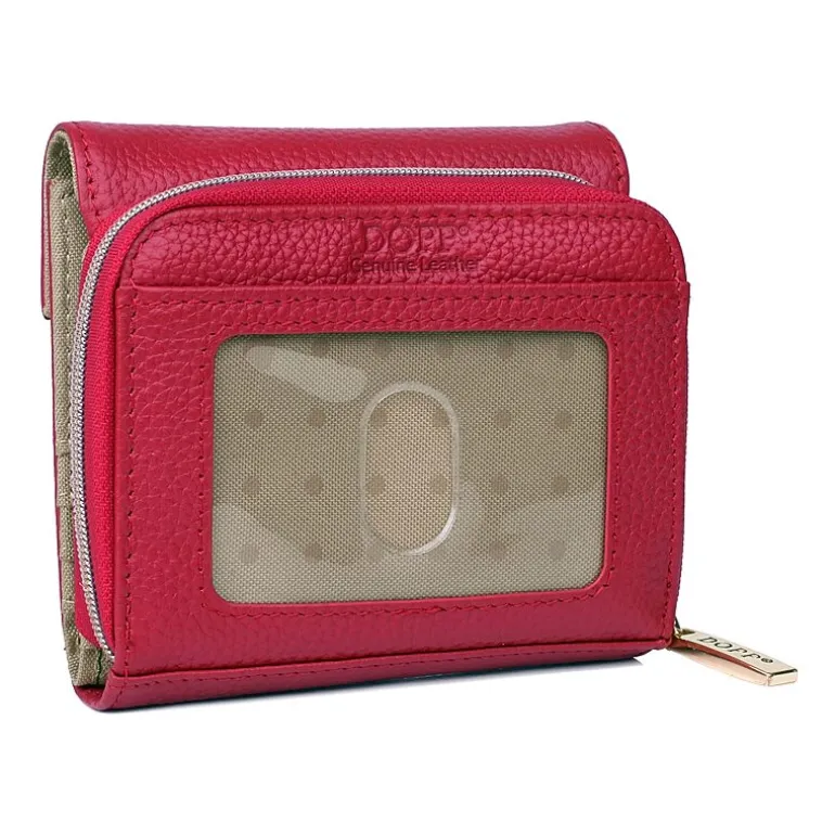 Dopp Accordion Zip French Womens Rfid Blocking Front Pocket Wallet
