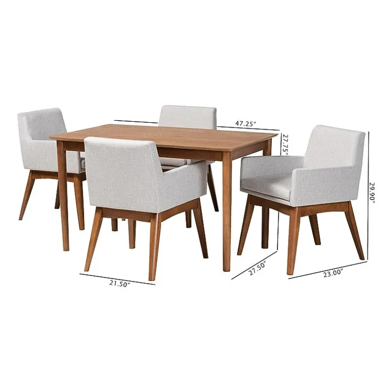 Dorina Dining Room Collection 5-pc. Rectangular Dining Set