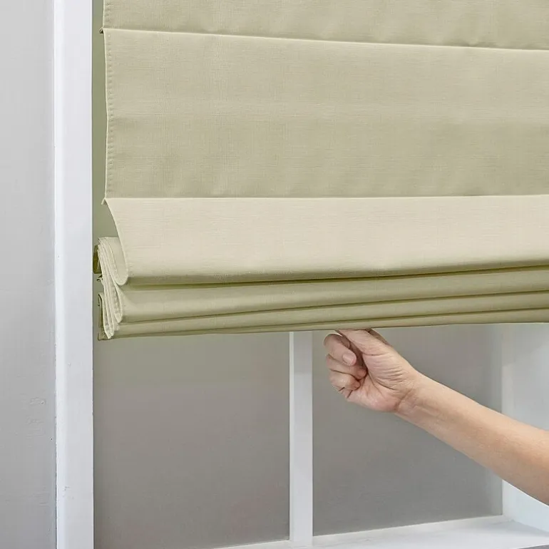 Dover Cordless Room Darkening Roman Shade