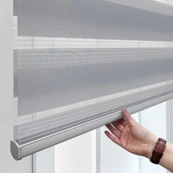 Dover Day & Night Energy Saving Cordless Light-Filtering Roller Shade