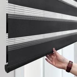 Dover Day & Night Energy Saving Cordless Light-Filtering Roller Shade