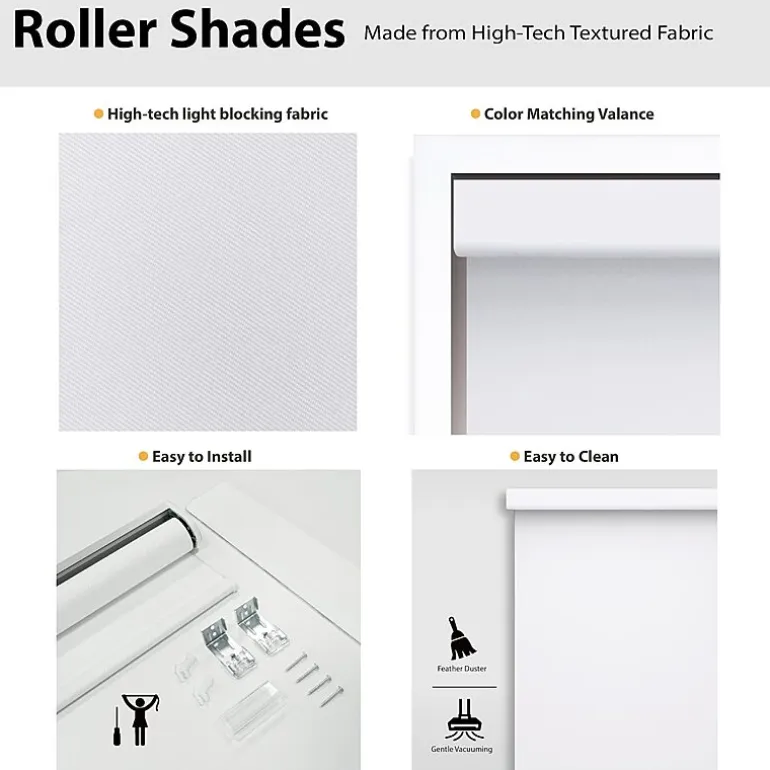 Dover Easy Rise Energy Saving Cordless Blackout Roller Shade