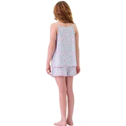Dream Big Peace Out Little & Big Kid Girls Sleeveless 2-pc. Pajama Set