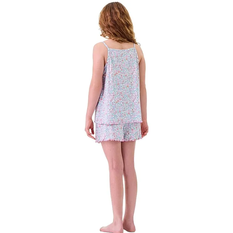 Dream Big Peace Out Little & Big Kid Girls Sleeveless 2-pc. Pajama Set