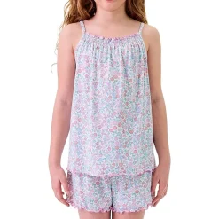 Dream Big Peace Out Little & Big Kid Girls Sleeveless 2-pc. Pajama Set