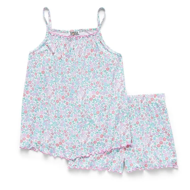 Dream Big Peace Out Little & Big Kid Girls Sleeveless 2-pc. Pajama Set