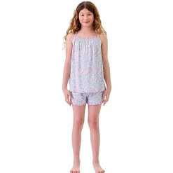 Dream Big Peace Out Little & Big Kid Girls Sleeveless 2-pc. Pajama Set