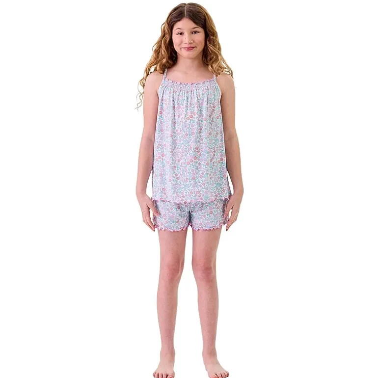 Dream Big Peace Out Little & Big Kid Girls Sleeveless 2-pc. Pajama Set