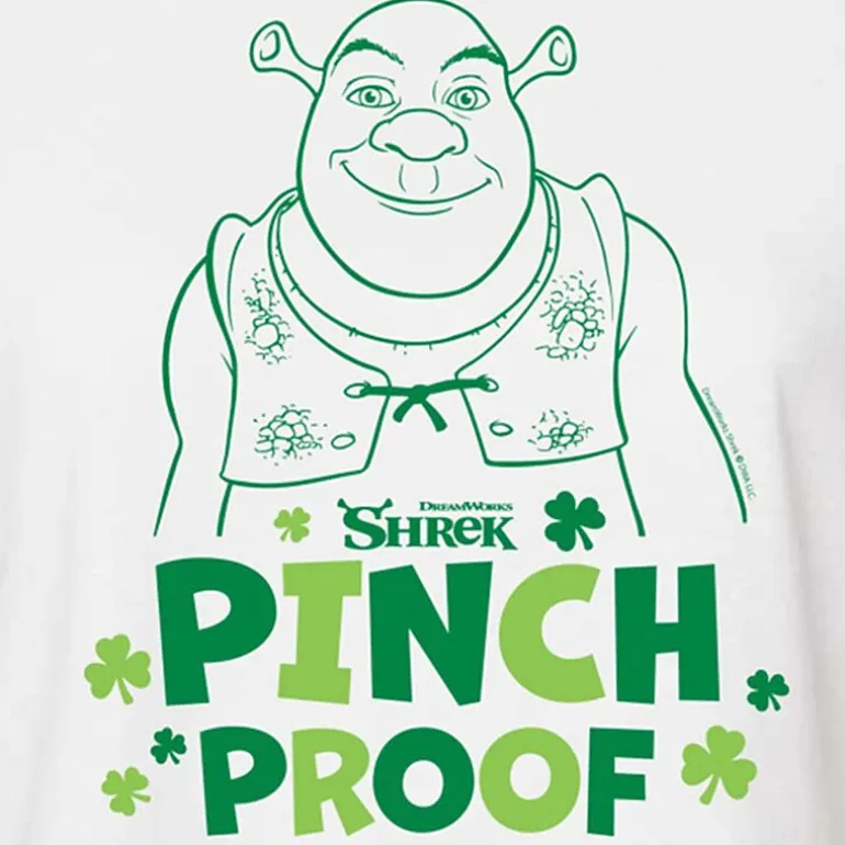 Dreamworks Shrek Pinch Proof Cropped Tee Womens Juniors Crew Neck Short Sleeve Regular Fit Graphic T-Shirt